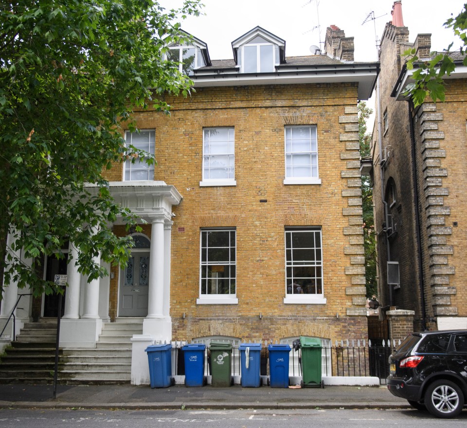 The Camberwell, South London, property where Boris Johnson and his partner Carrie Symonds share an apartment