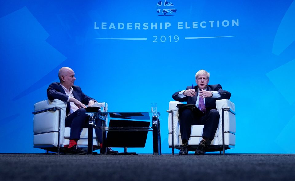 Iain Dale quizzed Boris Johnson over the row at the wanna be PMs house