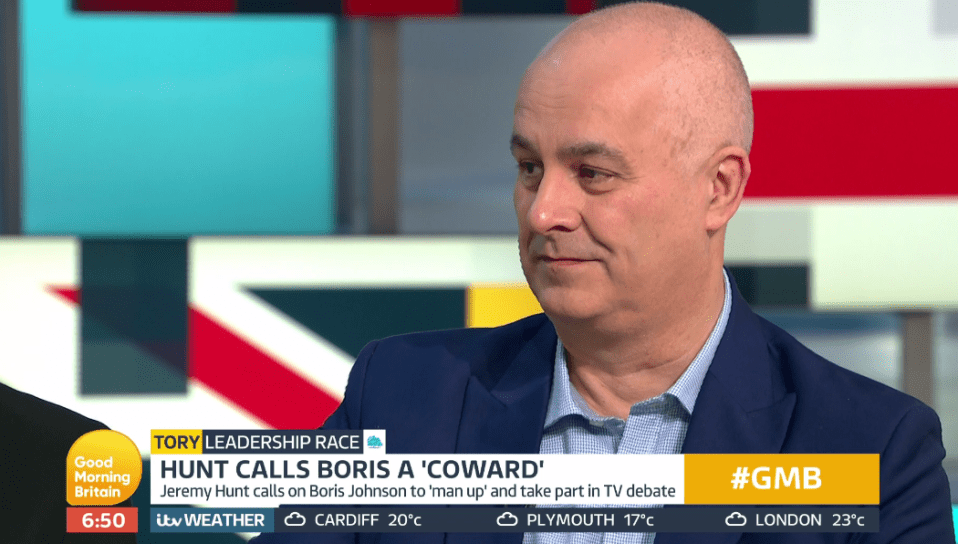 Iain Dale said he had pressed Johnson several times