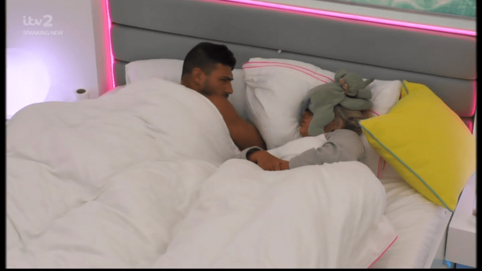  Islanders are even filmed as they sleep