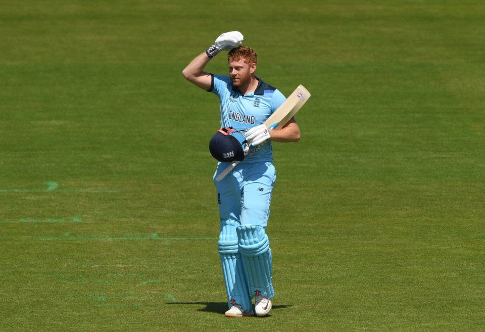  Jonny Bairstow appeared to poke fun at Michael Vaughan after scoring another brilliant century against New Zealand