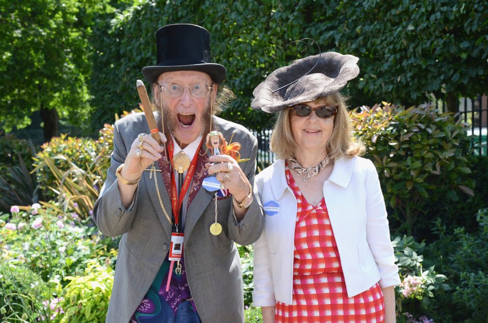  John has been married to wife Jenny McCririck since 1971 and calls her 'The Booby'