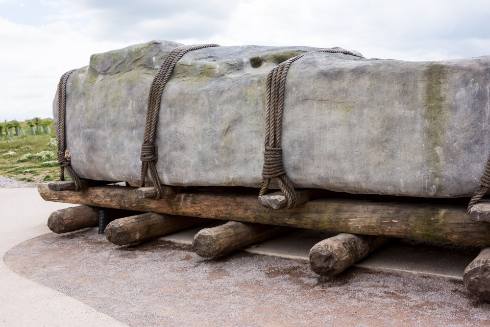  It is now generally accepted that the monoliths were dragged to Stonehenge using a sledge system