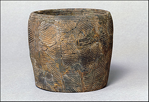  This grooved ware pot from Durrington Walls near Stonehenge was just one of the many pottery pieces analysed