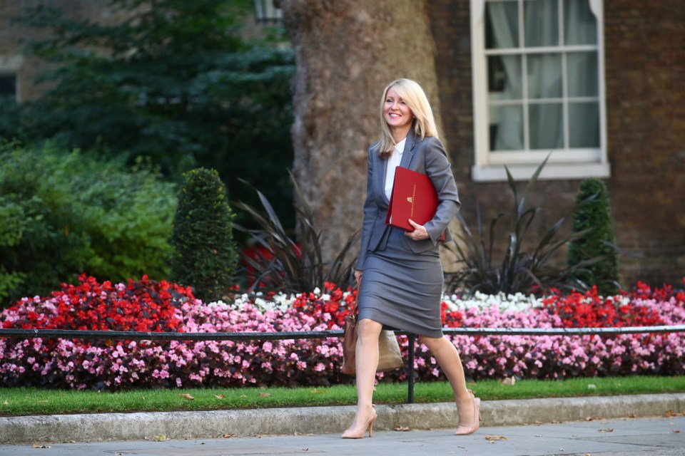  Esther McVey has returned to the Cabinet table