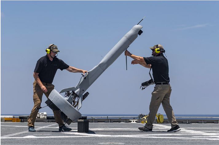  Operators only need a small nine-square-metre space to launch and land the drone