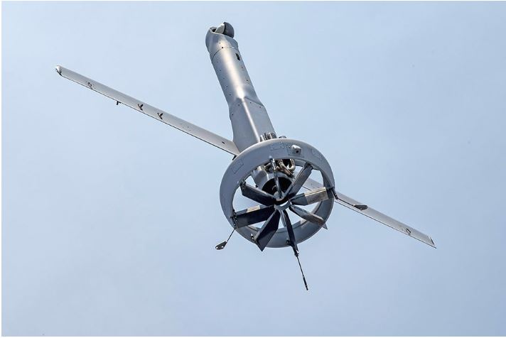  The spy drone can take off and land vertically, making it perfect for Navy operations