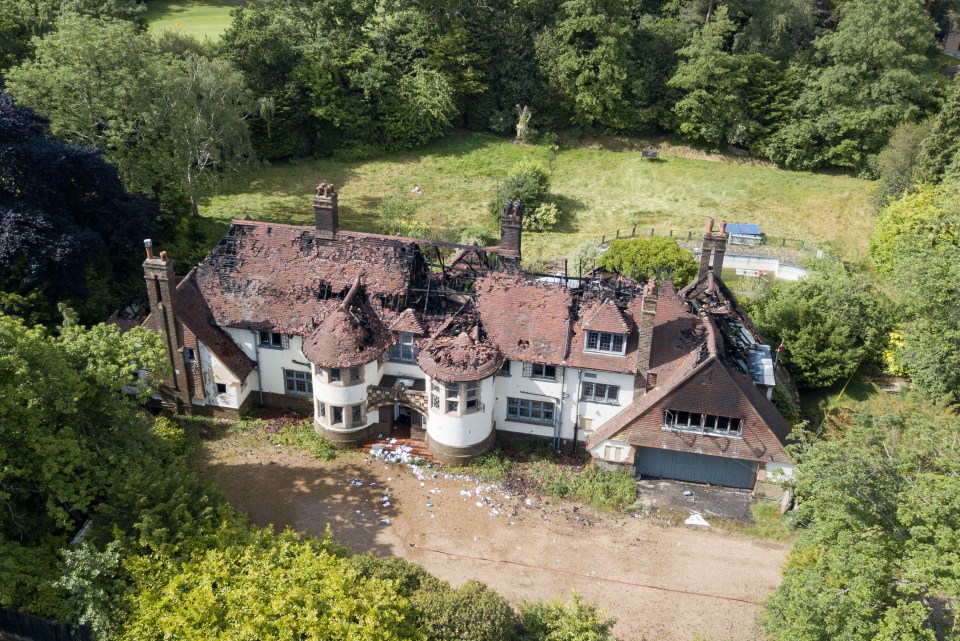  Just days after he was cleared of all charges Oritse's house burnt down in suspicious circumstances