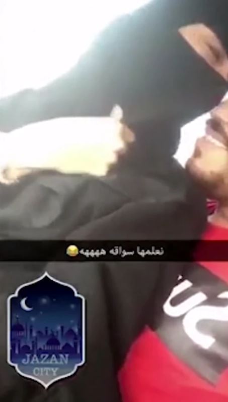  This clip of a man pecking his girlfriend's cheek sparked outrage among Saudis
