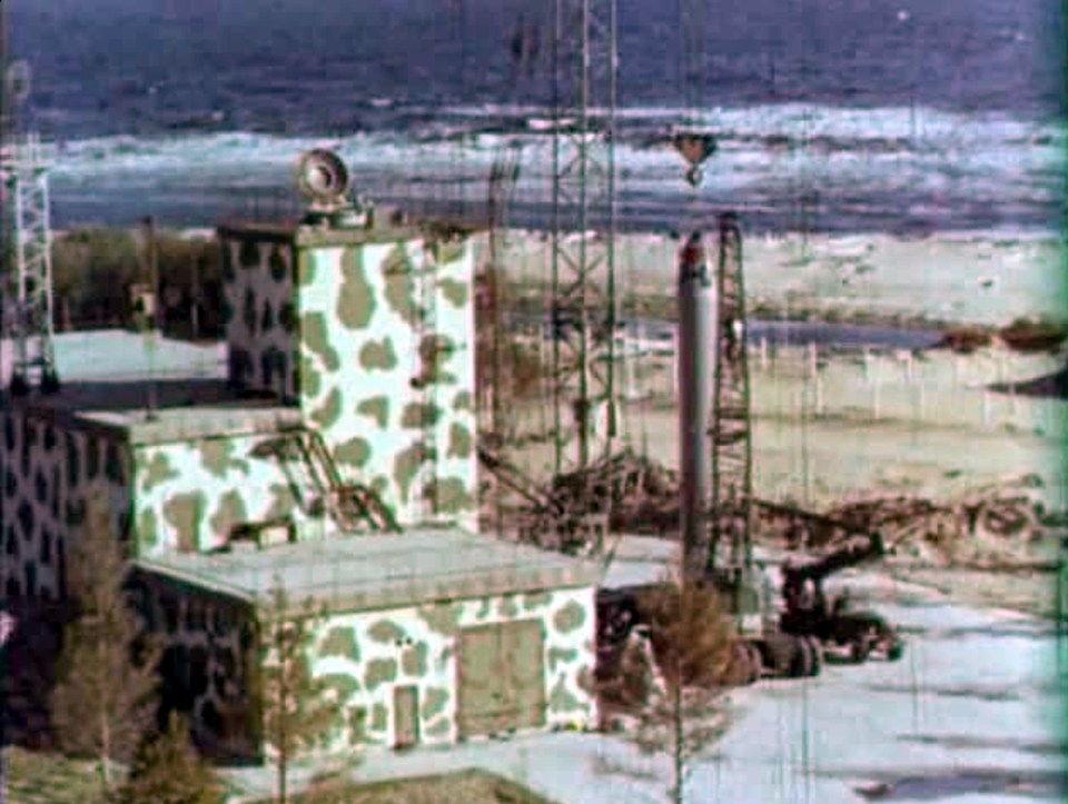 The central military testing area - it's not clear as yet what type of weapon was involved