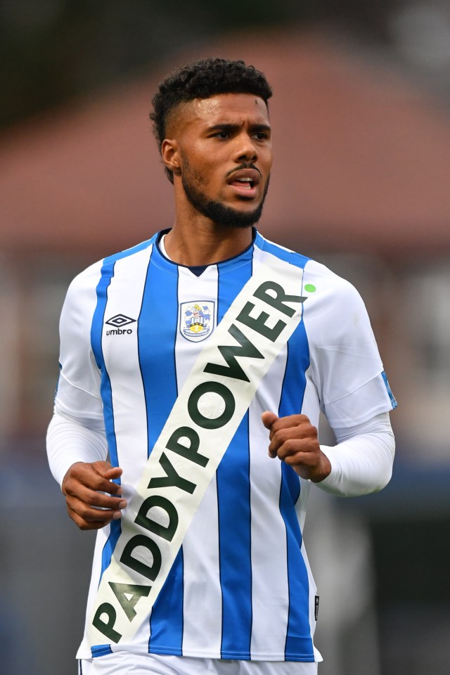  Huddersfield Town wore these shirts with a huge logo in a friendly - but it was a publicity stunt