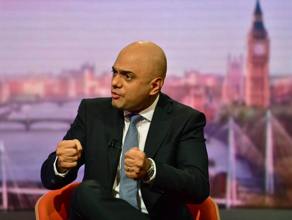  Sajid Javid hinted to Andrew Marr that No10 has a secret plan to leave the EU on October 31 without breaking the law