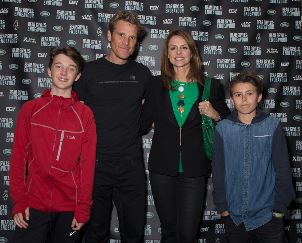  James says his son Croyde (pictured on the right) saved his life when he had his first seizure