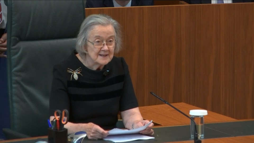  Lady Hale read out the historic ruling at the Supreme Court