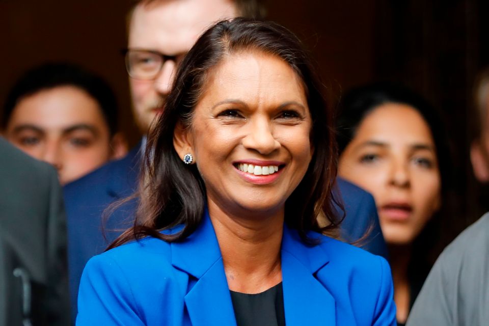  Lawyer Gina Miller celebrates winning the case