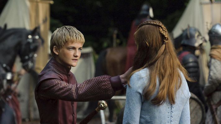 Joffrey and Sansa