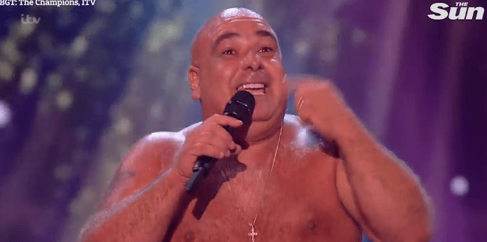  Stavros Flatley's Demi Demetriou had viewers in stitches tonight as he mocked Simon Cowell's pearly white teeth