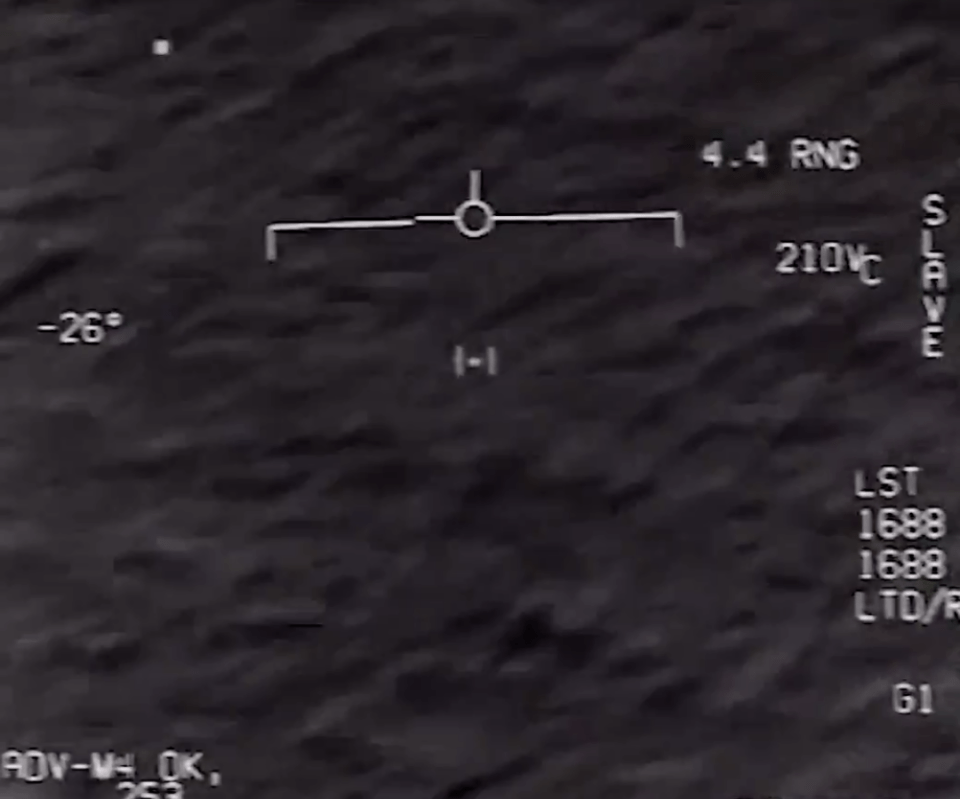 The second Florida video shows a smaller dot-like UFO flying along as it's tracked by the airmen