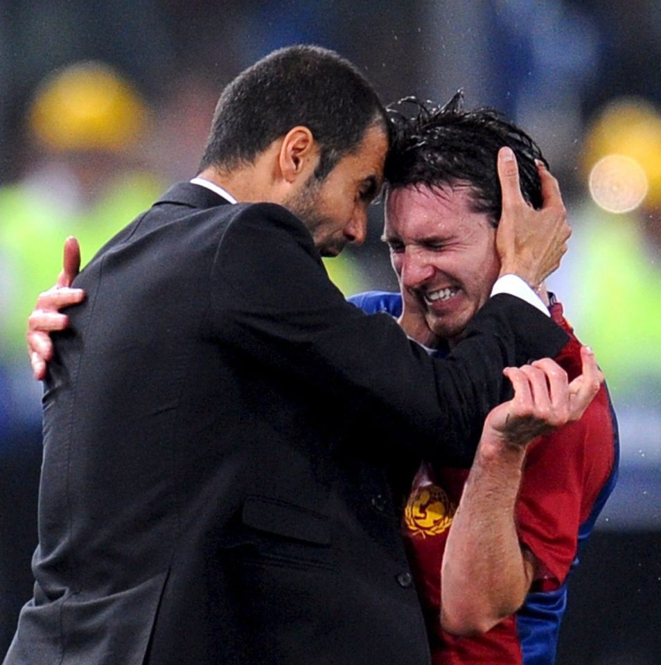  Guardiola has recalled the first time he met a 'small and shy' Messi and how he knew he would go on to win everything