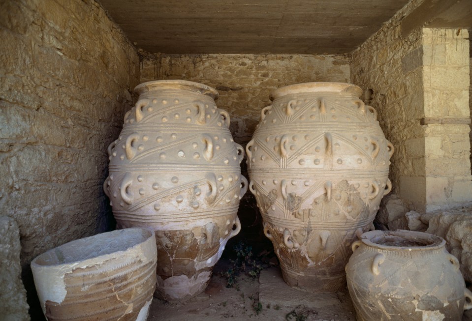  Their pottery was very advanced