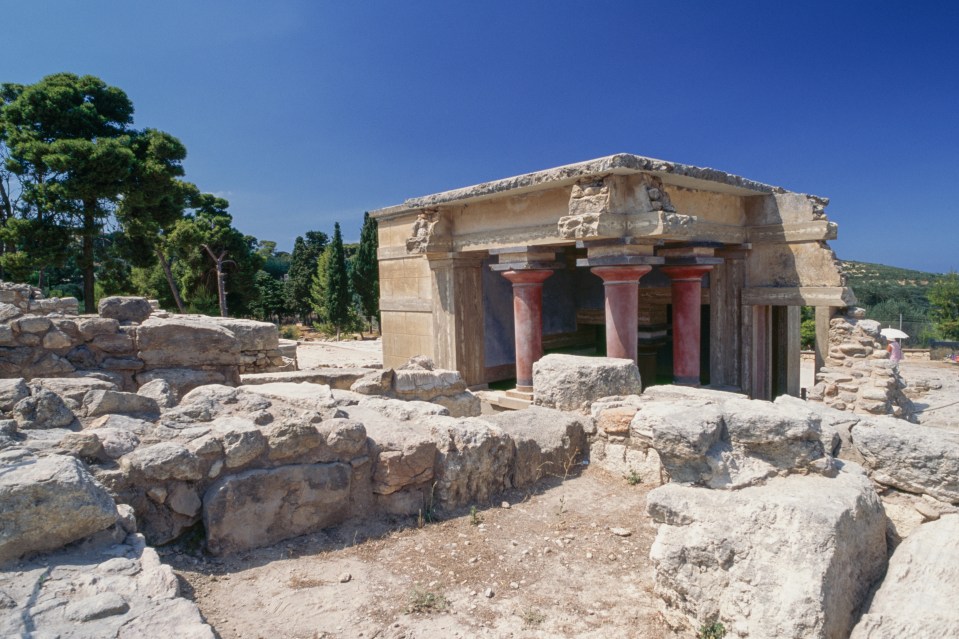  The ancient city of Knossos included a huge four-storey palace – but the Minoan civilisation who built it mysteriously "disappeared"