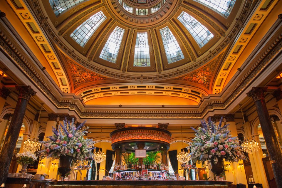 The Dome serves good food in a stunning venue