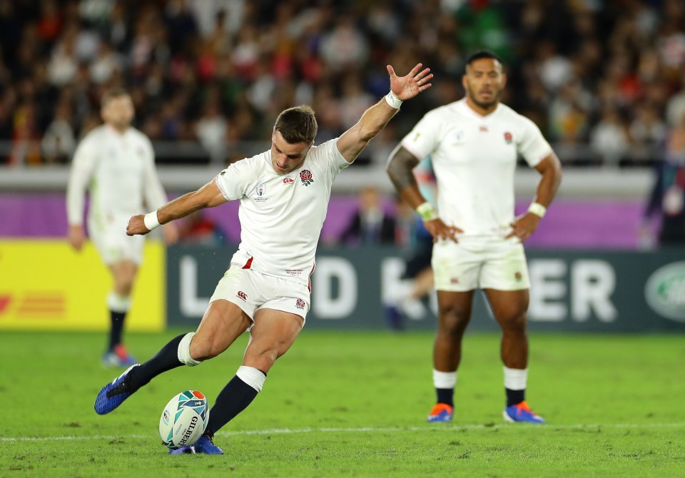George Ford kicked four penalties which proved the difference between the two sides in Yokohama