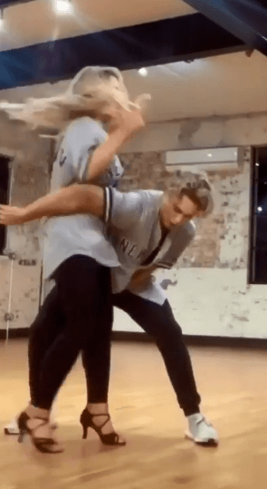  The pair are set to perform the high energy routine to Instruction by Jax Jones