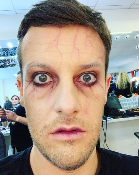  Chris Ramsey looked like he'd had a hard night