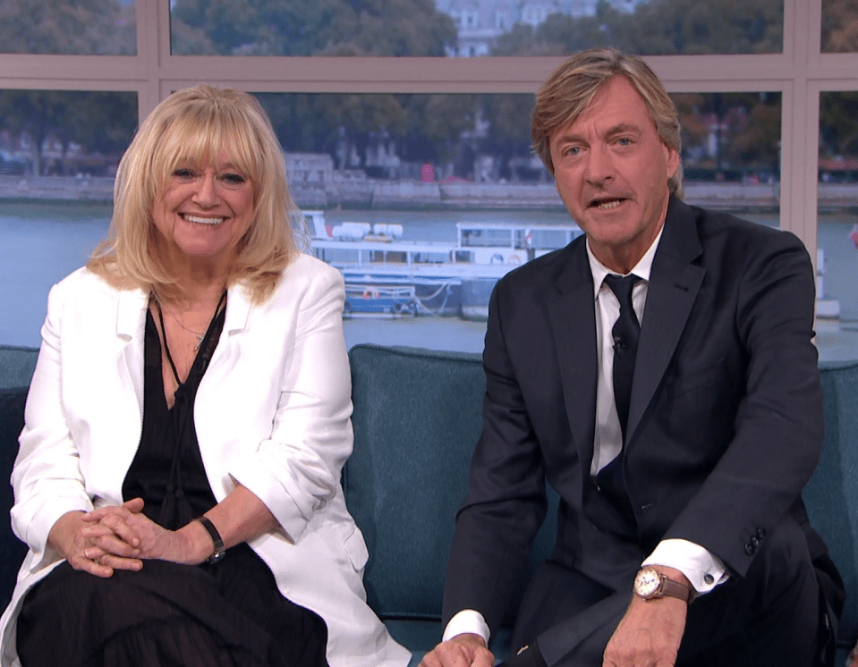  Judy Finnigan and Richard Madeley hosted This Morning last week