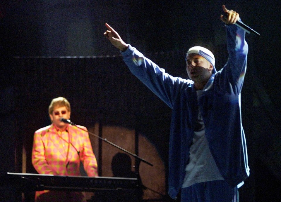 Elton has said he never viewed his friend as homophobic despite his lyrics