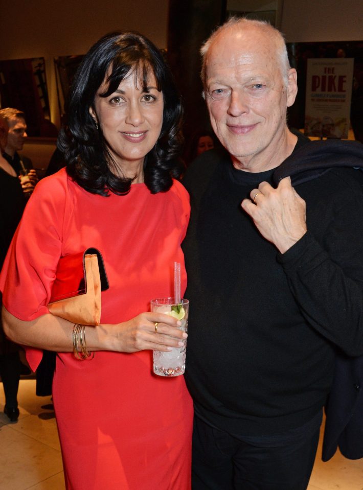 Gilmour says wife Polly Samson was invaluable