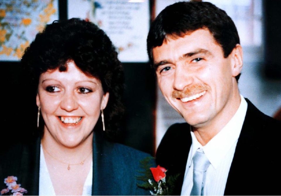 Paul and Norney, pictured with his wife Breige, was given a life sentence in 1976 for the attempted murder of Inspector Emlyn Watkins in Manchester
