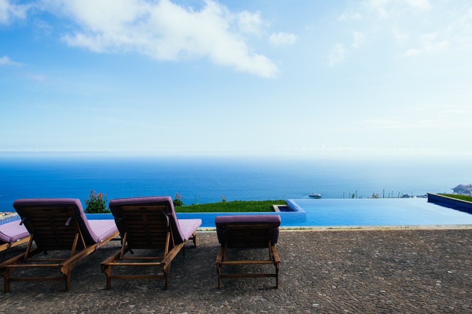 The Madeira home has the best pool with a view