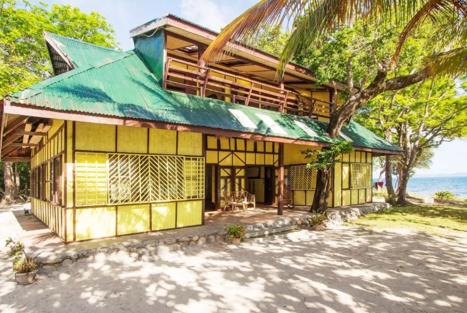 You'll be staying in the rustic main house