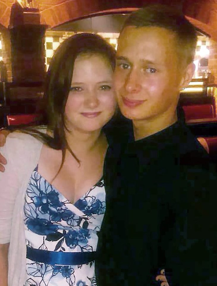 Haydon with sister Leah before she vanished