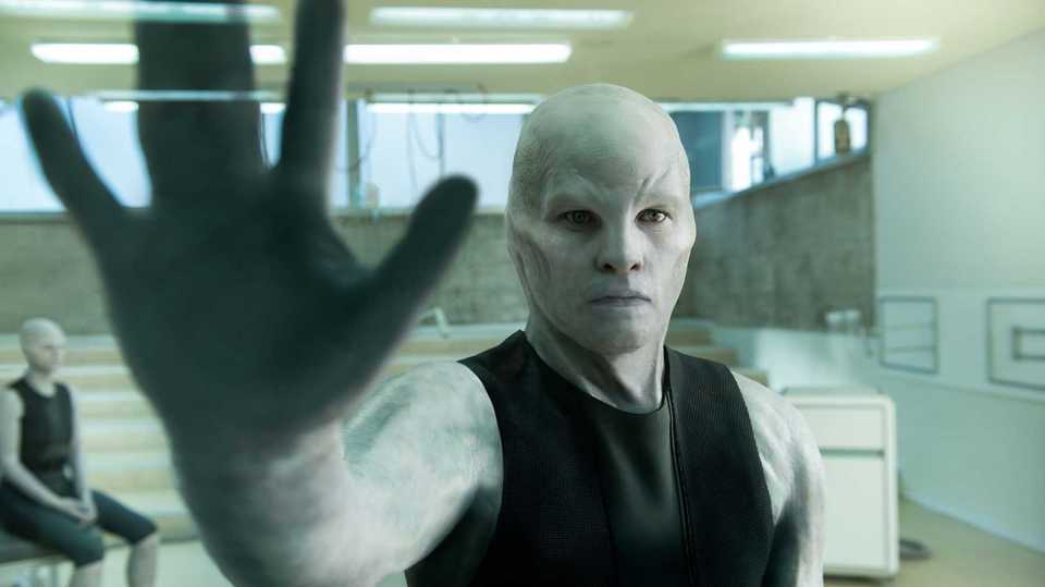 The idea echoes the story of the 2018 Sci-Fi flick The Titan, in which astronauts are genetically modified to help them survive on Saturn's moon Titan