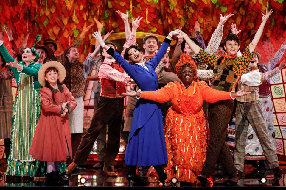 The cast of Mary Poppins gave fans a sneak peek of the West End show
