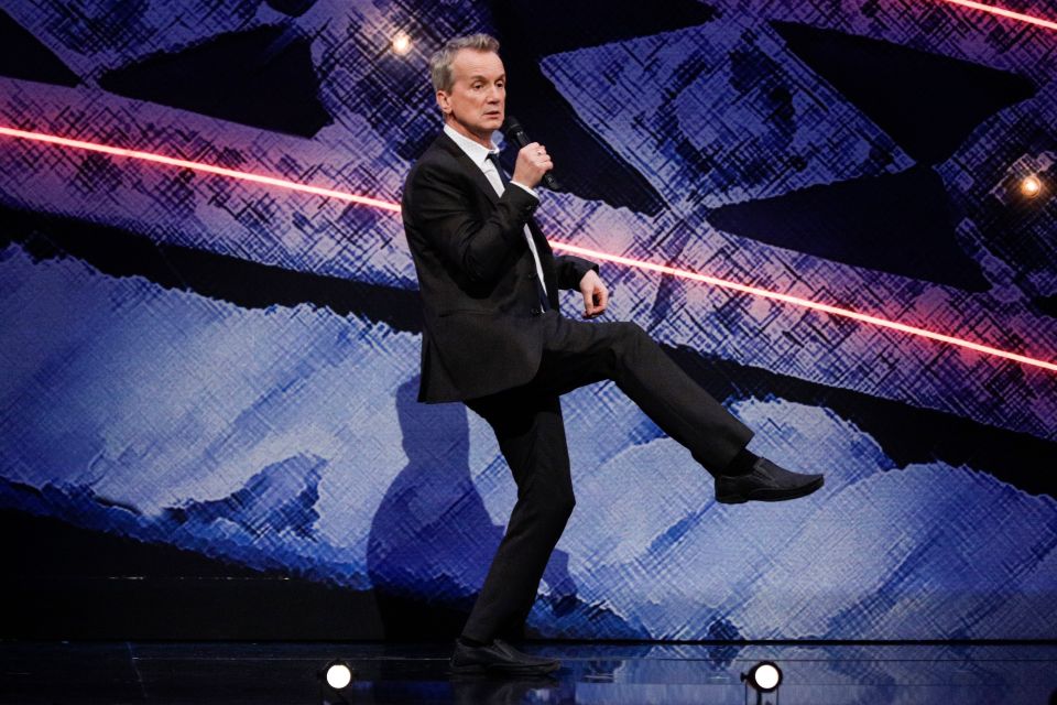  Frank Skinner provided some light relief