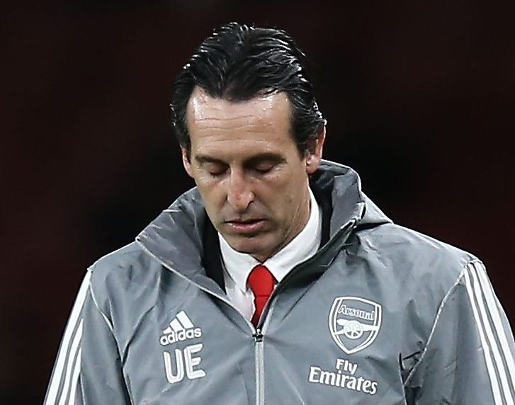  Unai Emery was sacked last month amidst a horror run of form at the Emirates