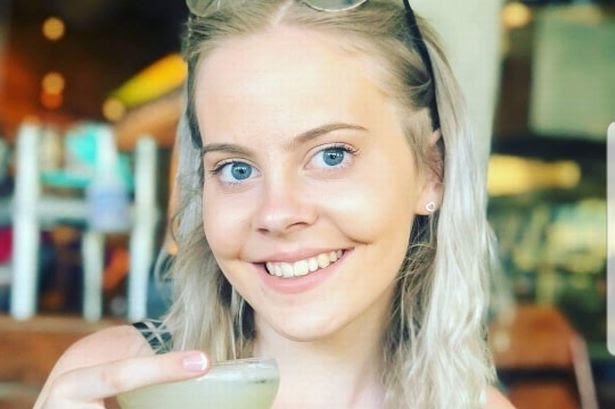  Grace Brockelsby, 19, stepped in front of a lorry after taking an illegal drug