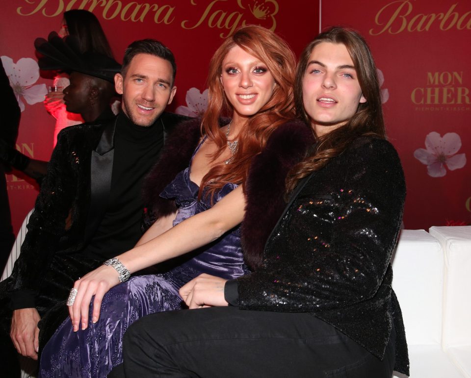  The glam pair attended a ball in Germany together