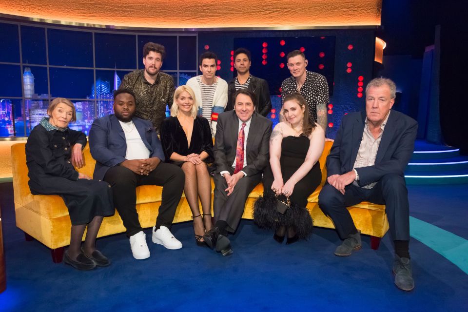  The Jonathan Ross Show has a star-studded line-up