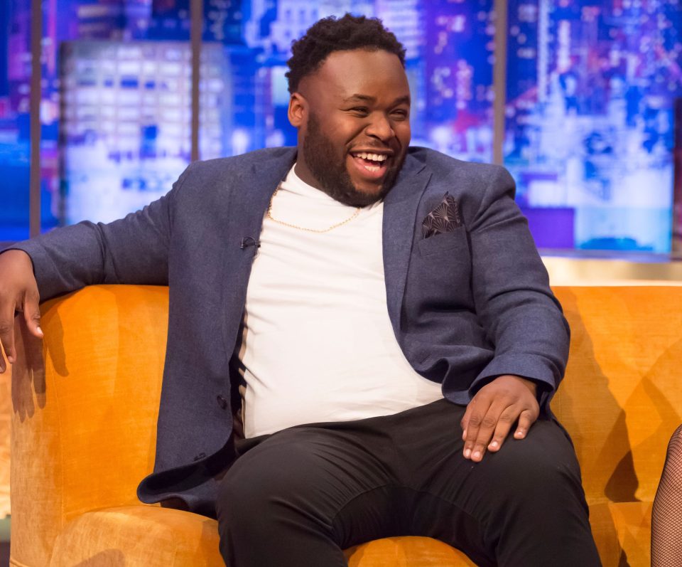  Samson Kayo is also chatting to host Jonathan