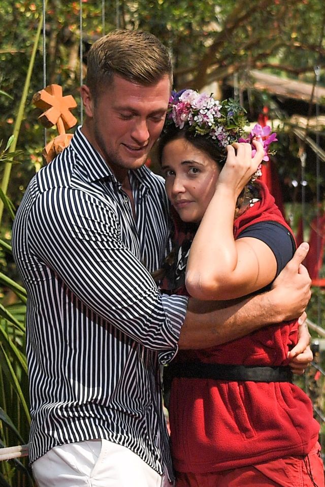  Jacqueline said she had grown in confidence in the I'm A Celebrity jungle
