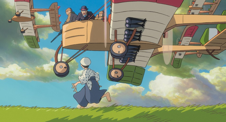  The Wind Rises was released by Studio Ghibli in 2013