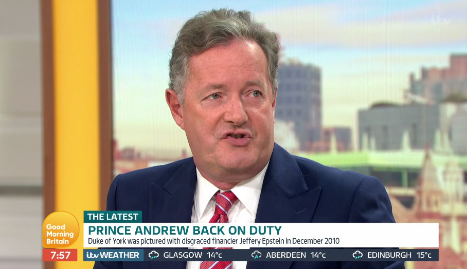 Piers Morgan spoke to the dad about his estranged daughter