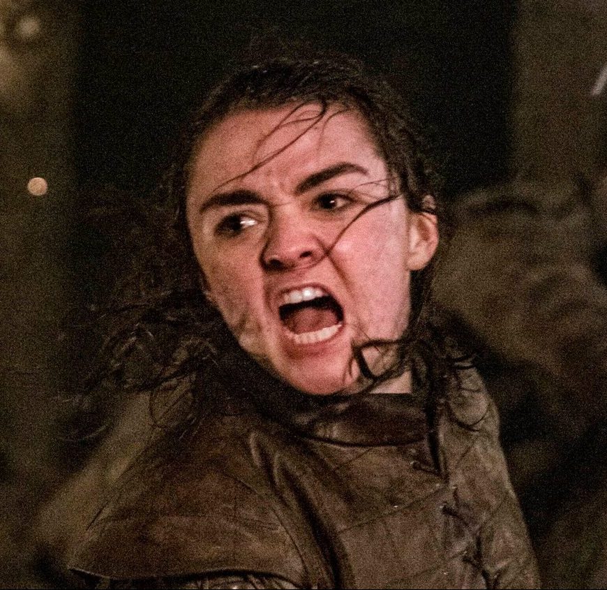 Maisie played Arya Stark on Game of Thrones and ultimately killed the Night King