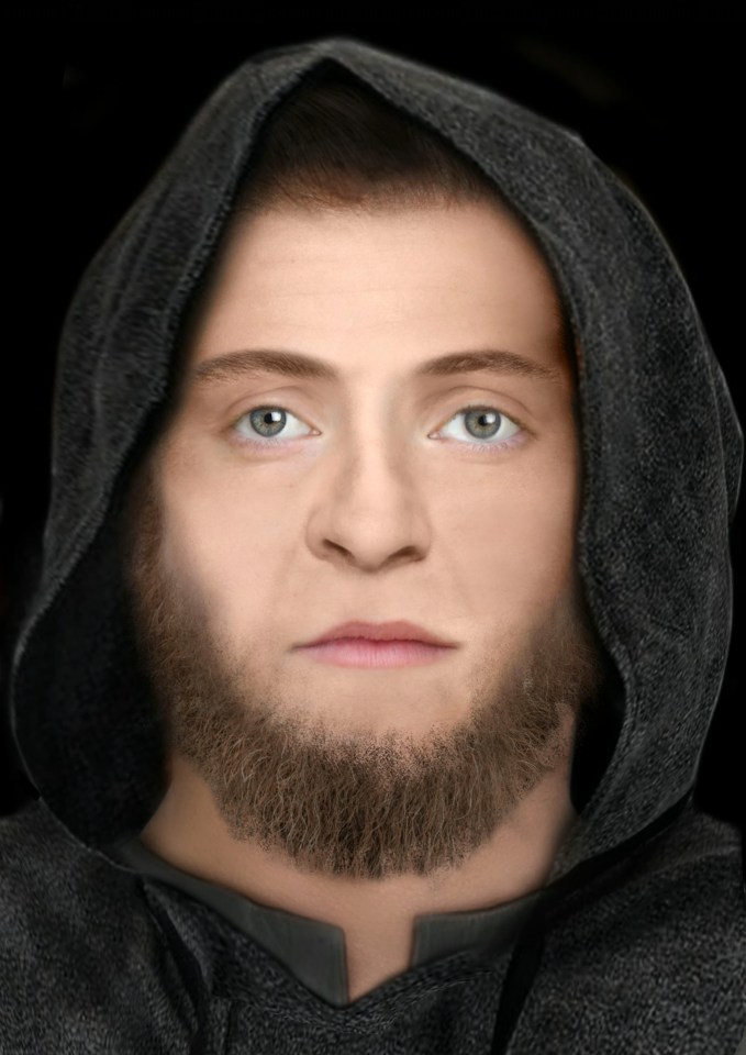  Forensic artists also recreated the face of man who died in Edinburgh 900 years ago