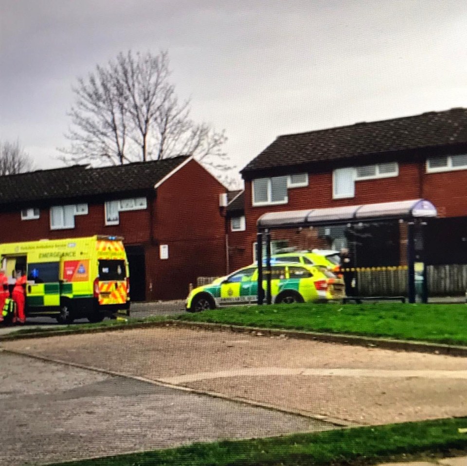  Police and paramedics were called to the home on Wednesday